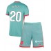 Maillot de foot Atletico Madrid Axel Witsel #20 Extérieur vêtements enfant 2024-25 Manches Courtes (+ pantalon court)